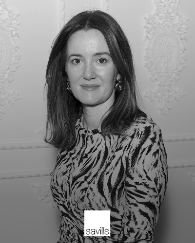 Black and white portrait of Marie Hickey