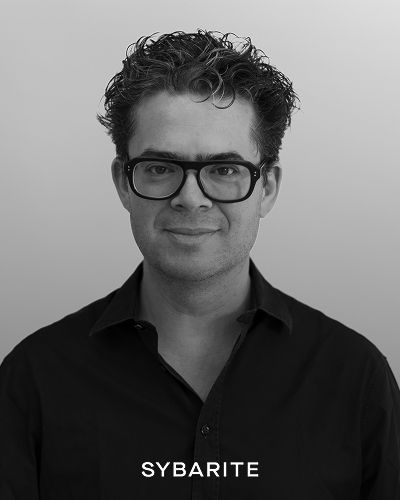 Black and white portrait of Torquil McIntosh