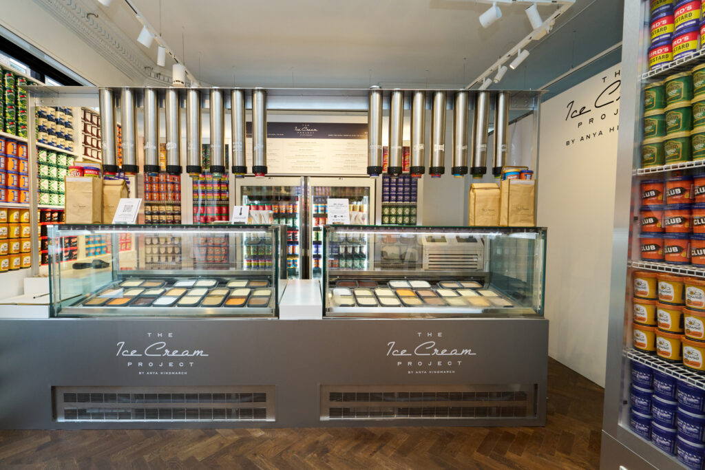 The Ice Cream Project by Anya Hindmarch in Chelsea, London.